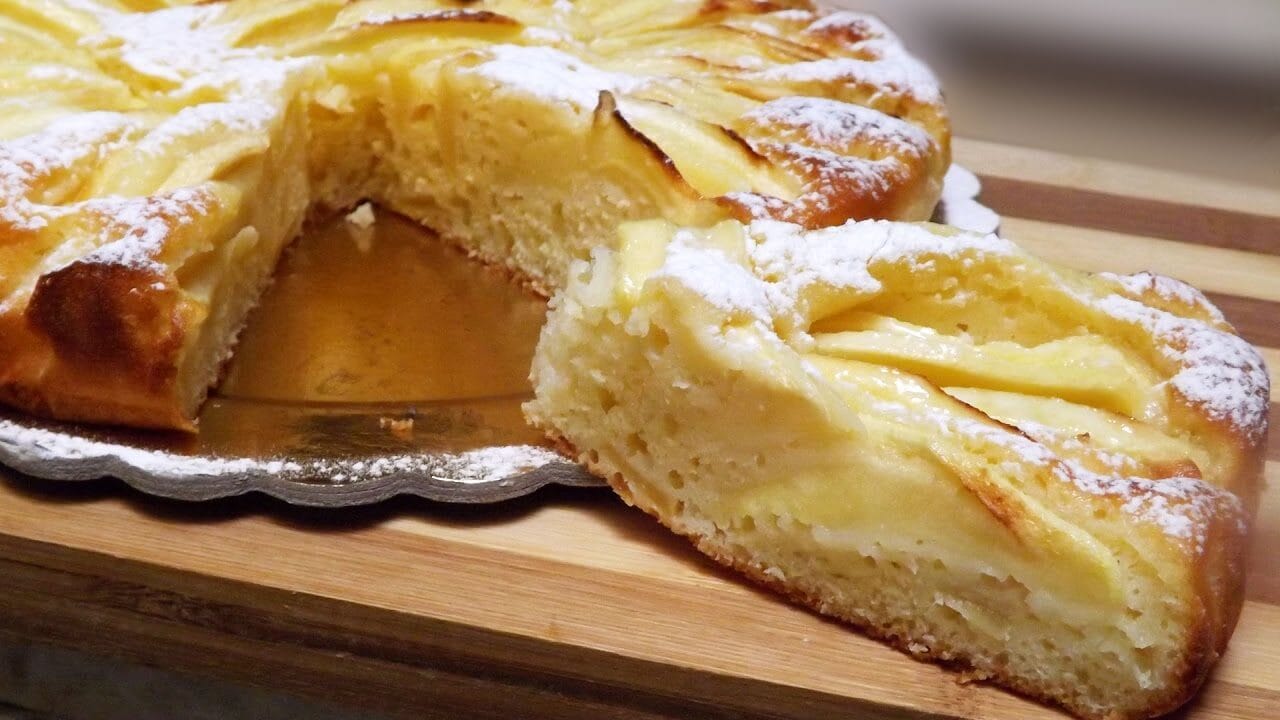 Torta allo yogurt e mele