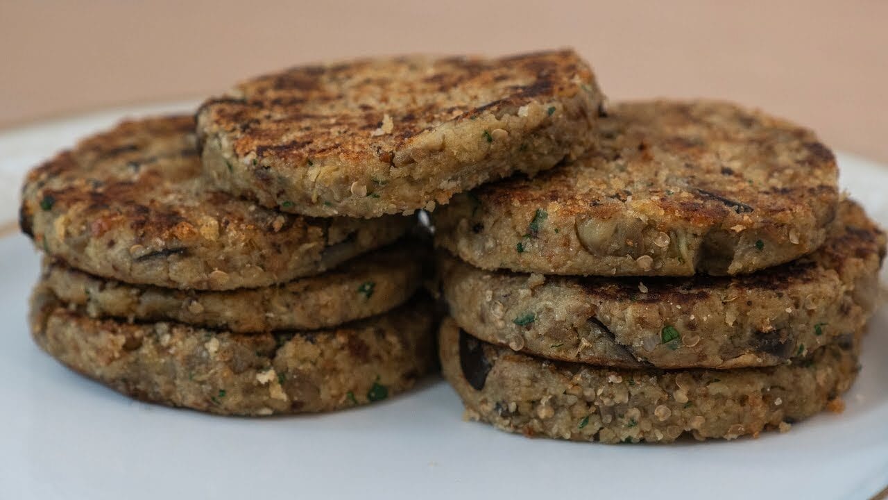 Burger di melanzane