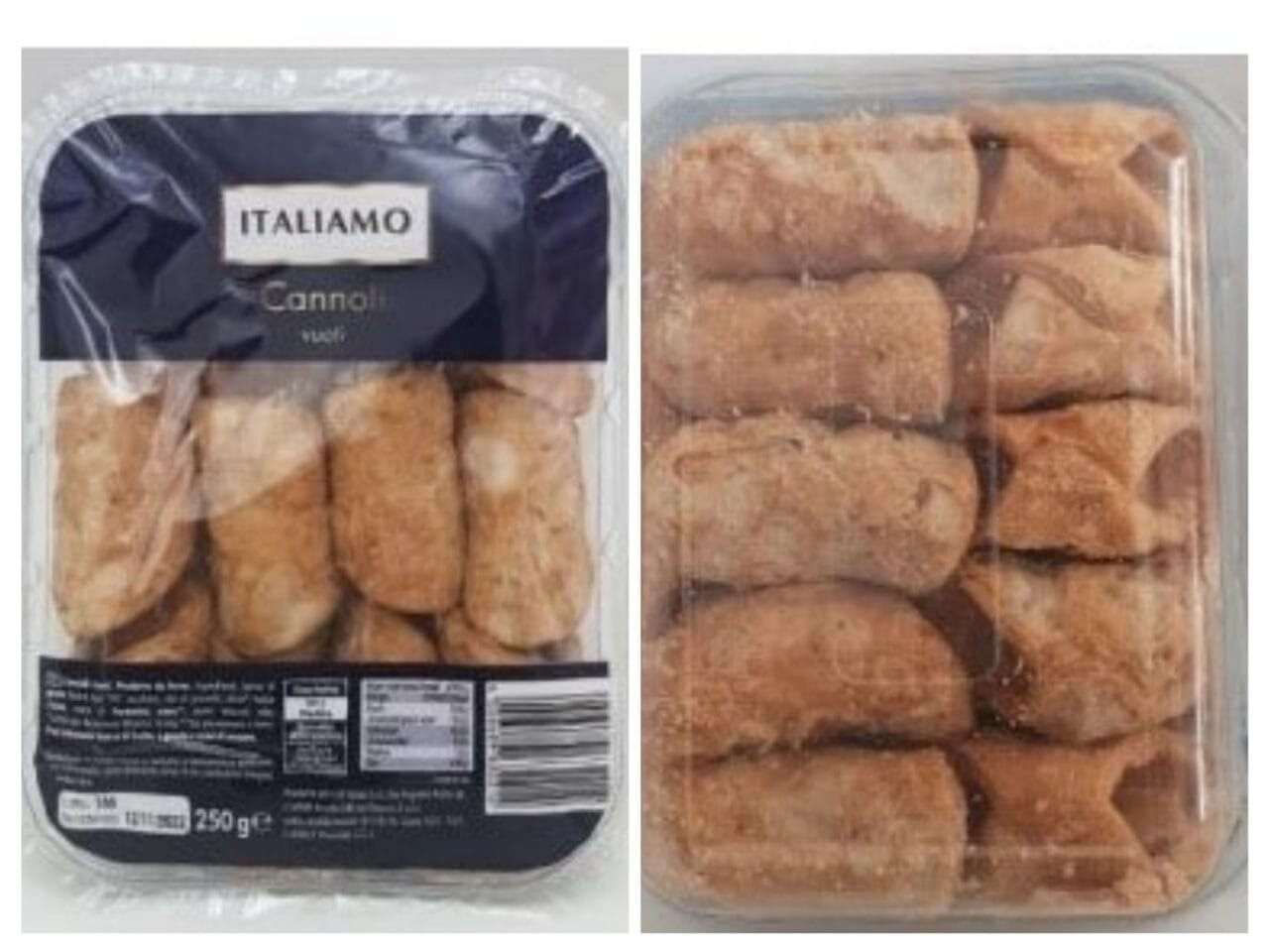 Cannoli ritirati