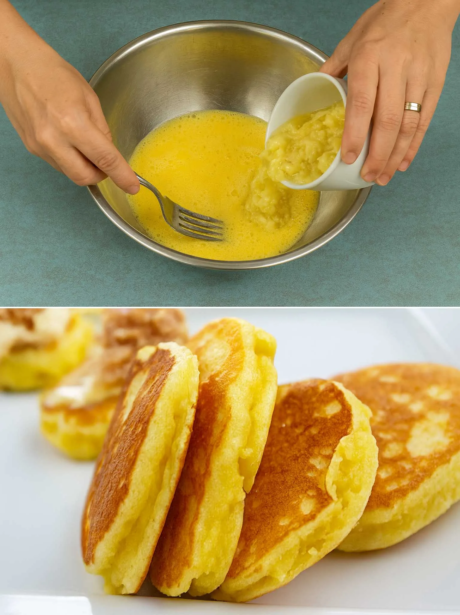 Pancake 2 ingredienti