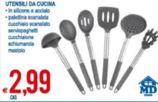 Utensili cucina MD offerta