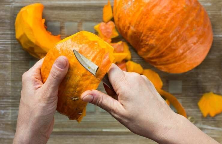 Sbucciare la zucca