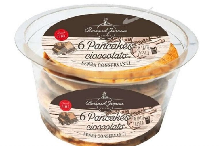 Pancake al cioccolato ritirati