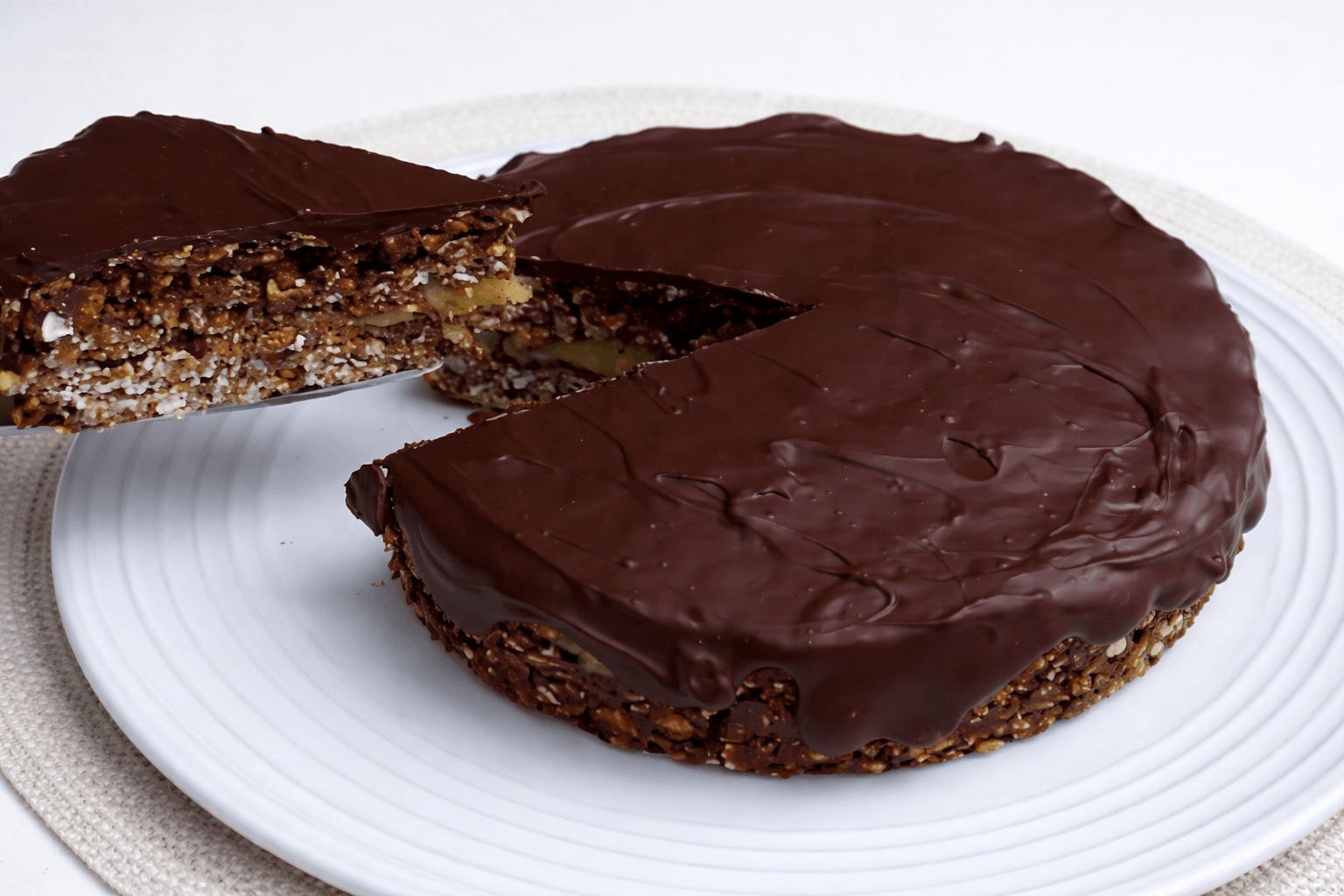 Torta avena e banana