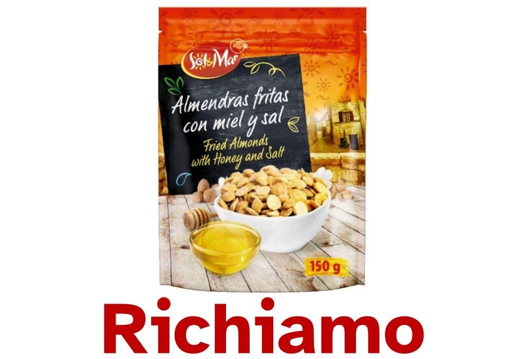 Mandorle fritte miele e sale ritirate