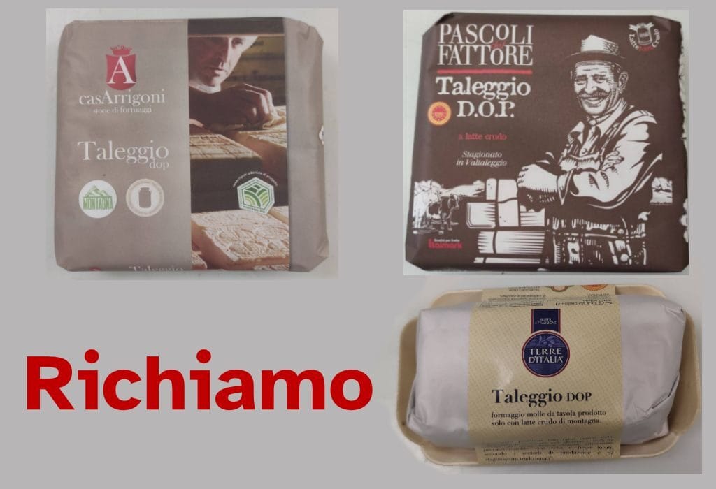 Taleggio ritirato
