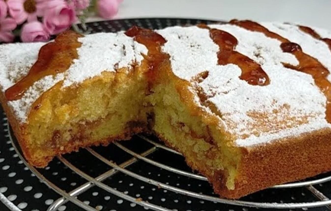 Torta di mele e yogurt