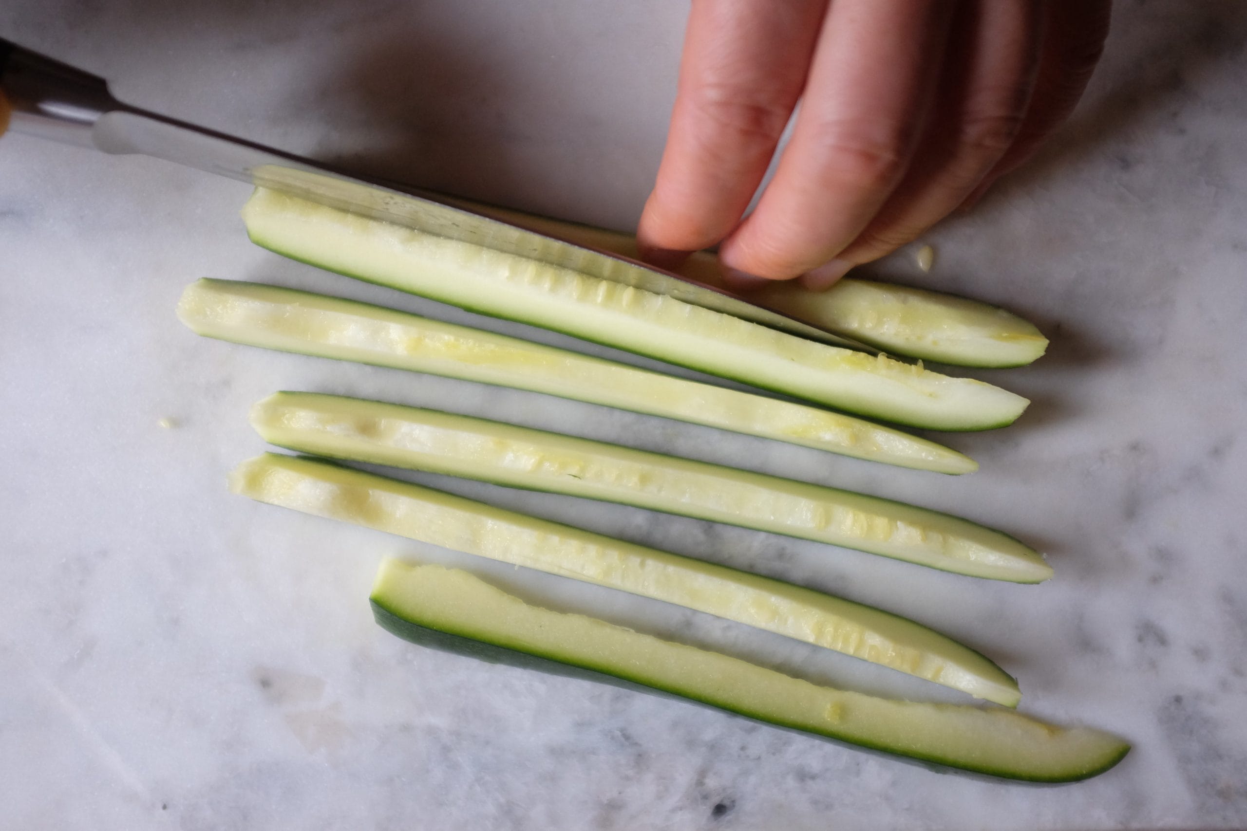 Bastoncini di zucchine