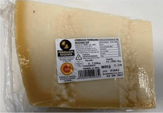 Parmigiano reggiano richiamato