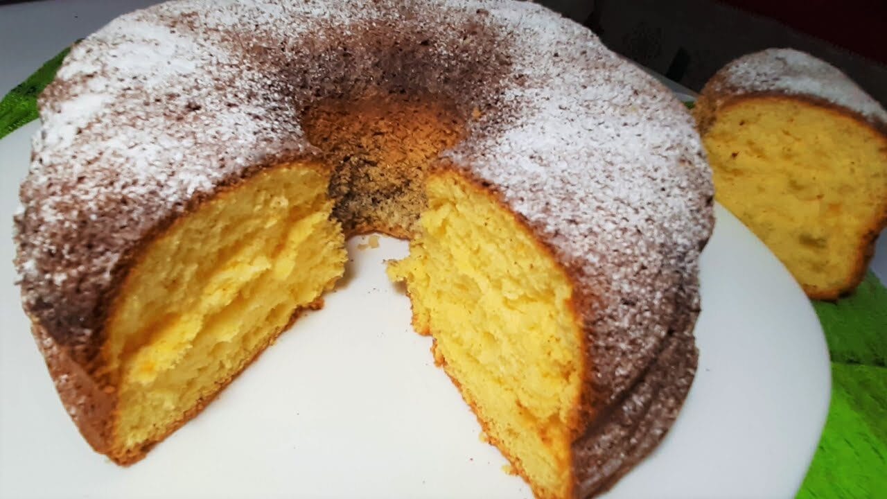 Ciambellone 3 ingredienti