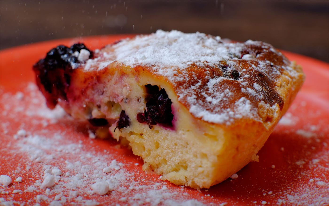 Torta allo yogurt e frutti di bosco