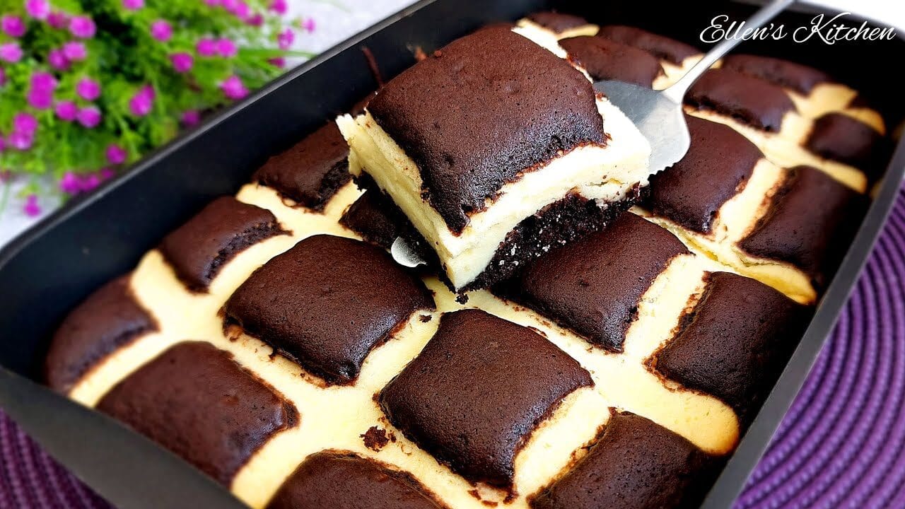 Torta al cacao con crema alla ricotta