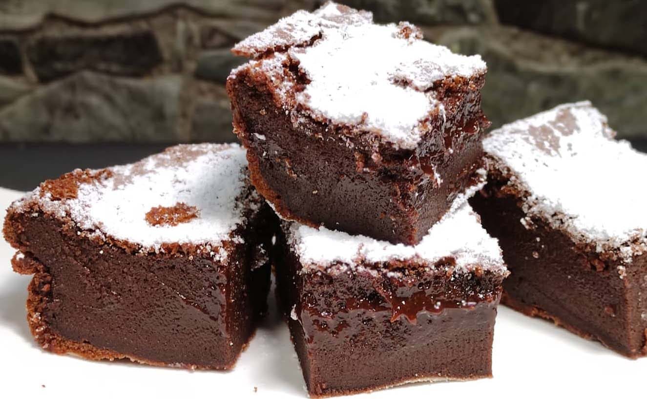Torta al cioccolato proteica