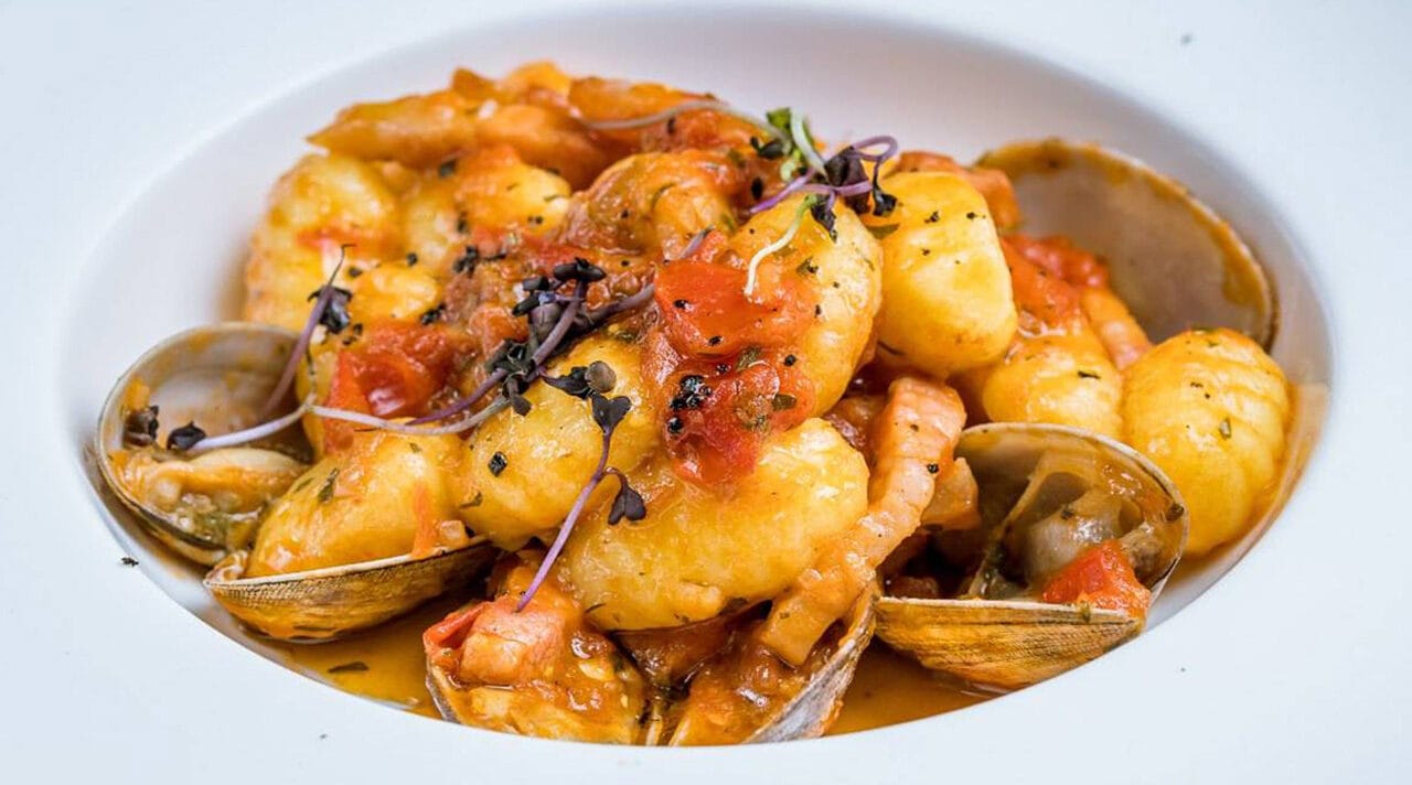 Gnocchi vongole e patate