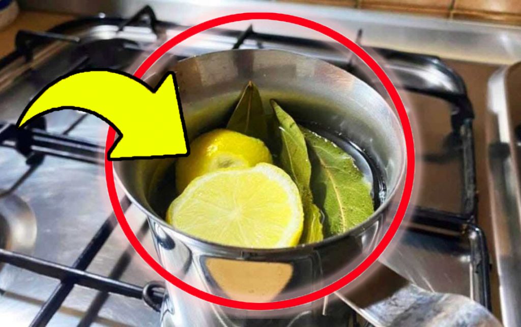 Metti a bollire foglie di alloro e limone: lo stanno facendo tutti | Non immagini nemmeno tutti i benefici!