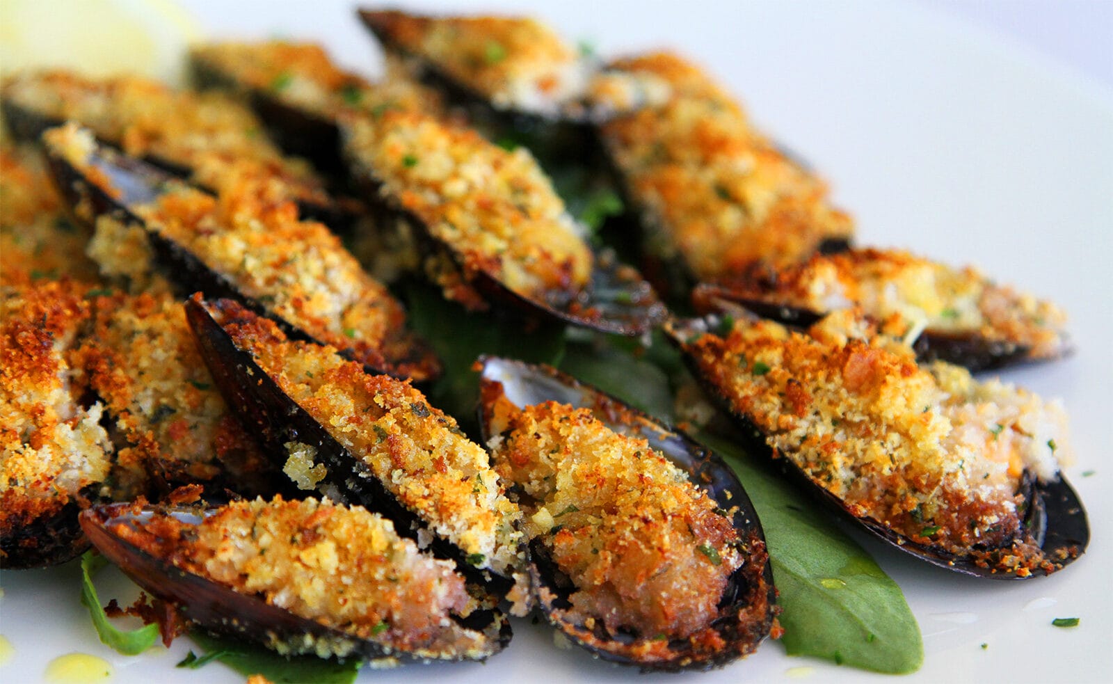 Cozze gratinate