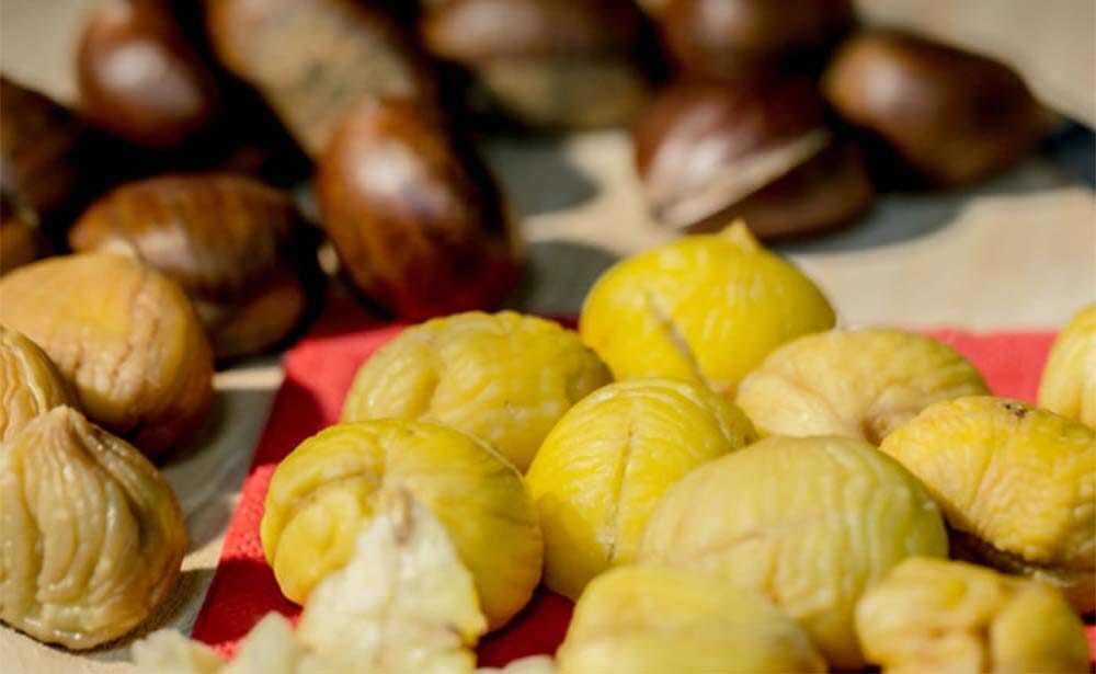 Cuocere le castagne