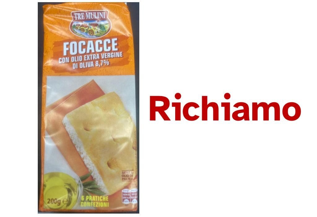 Focacce richiamate Eurospin