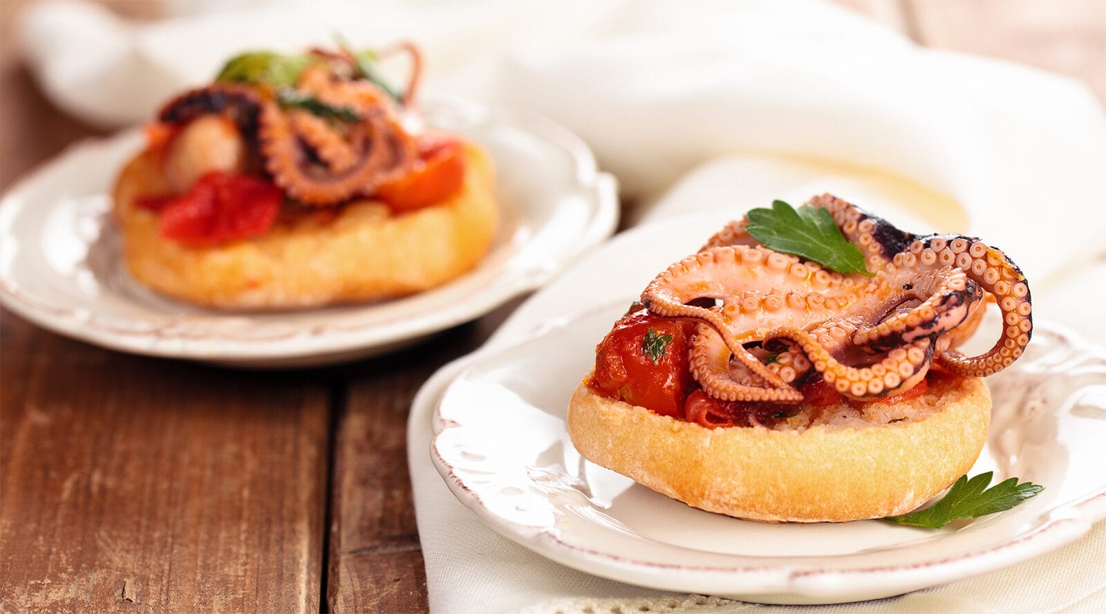 Pane con polpo
