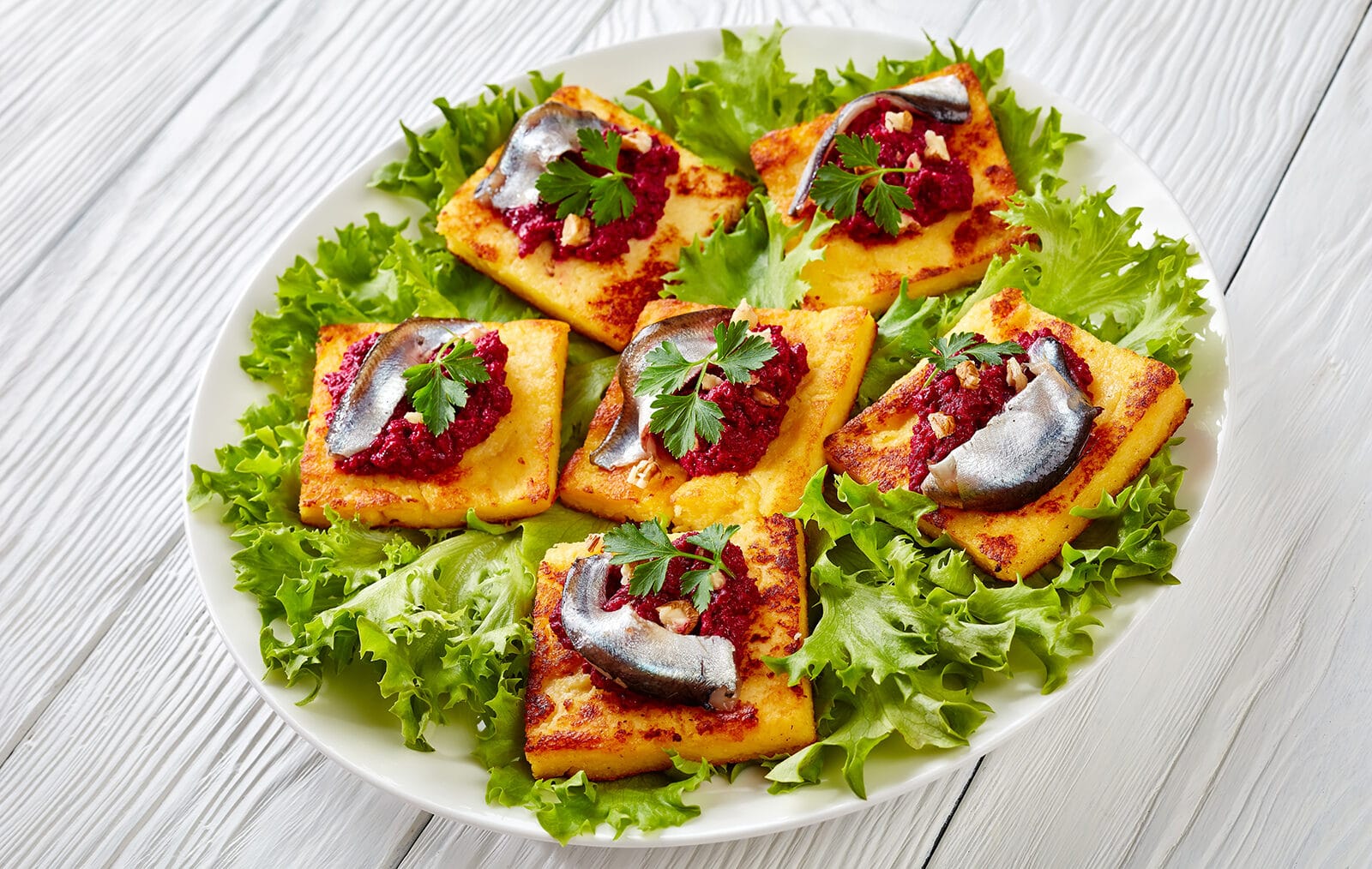 Quadretti di polenta