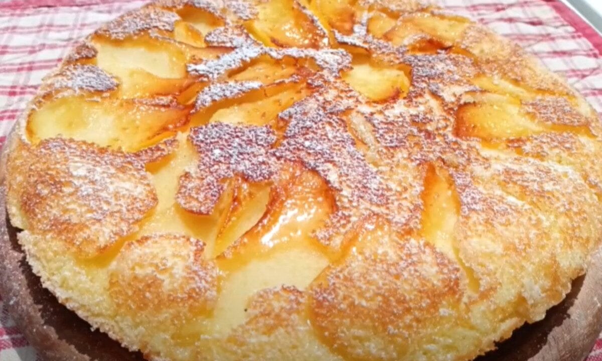 Torta di mele senza burro