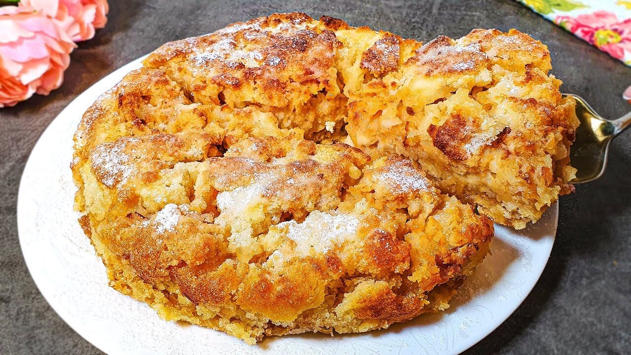 Torta di mele sbriciolata
