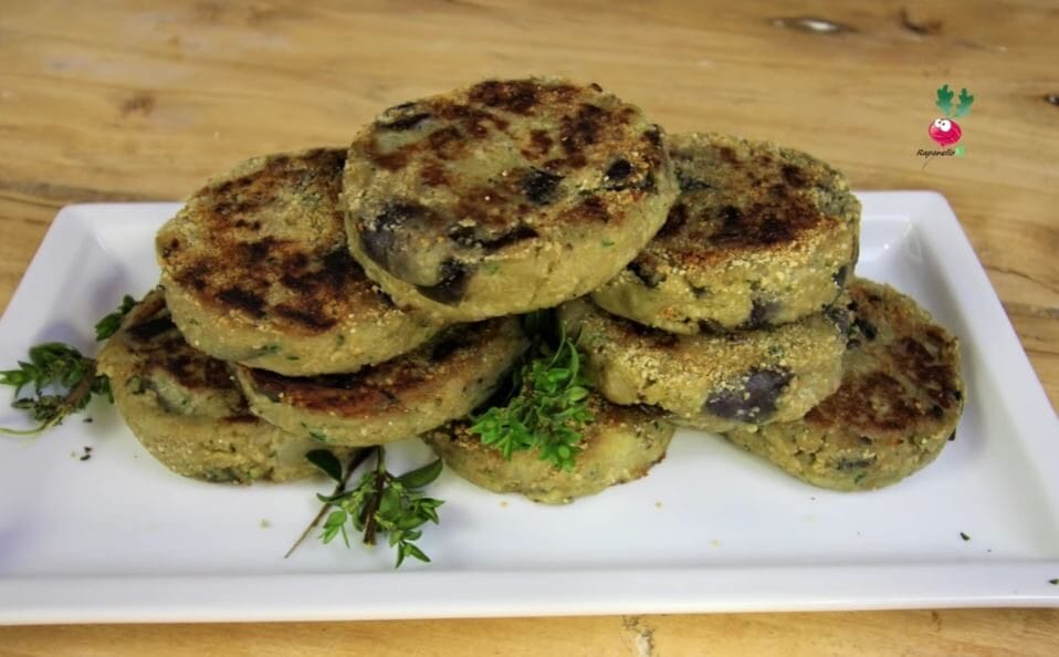 Burger di melanzane