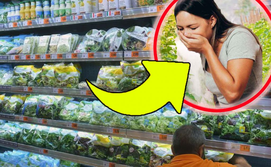 E’ allerta in questo noto supermercato: insalata imbustata ritirata dagli scaffali, contiene batteri | Non consumatela!
