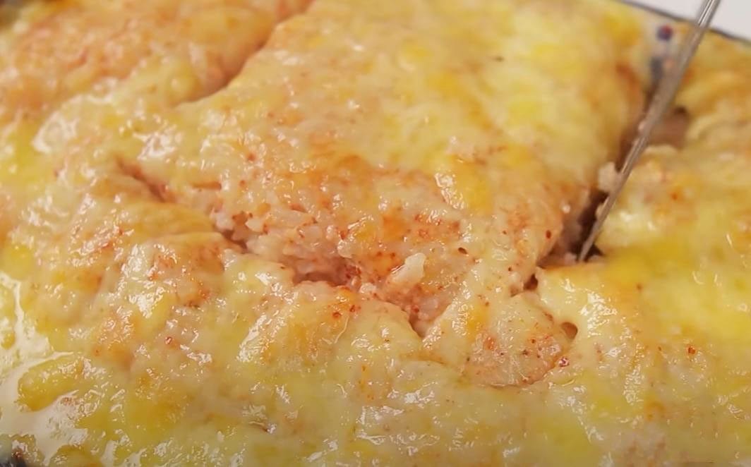 Sformato di pollo e riso