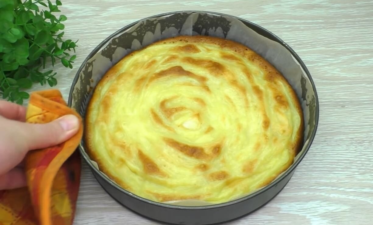 Torta di mele e crema