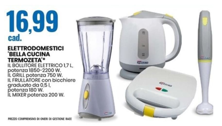 Elettrodomestici offerta Eurospin