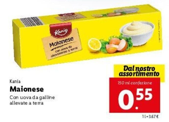 Maionese Lidl