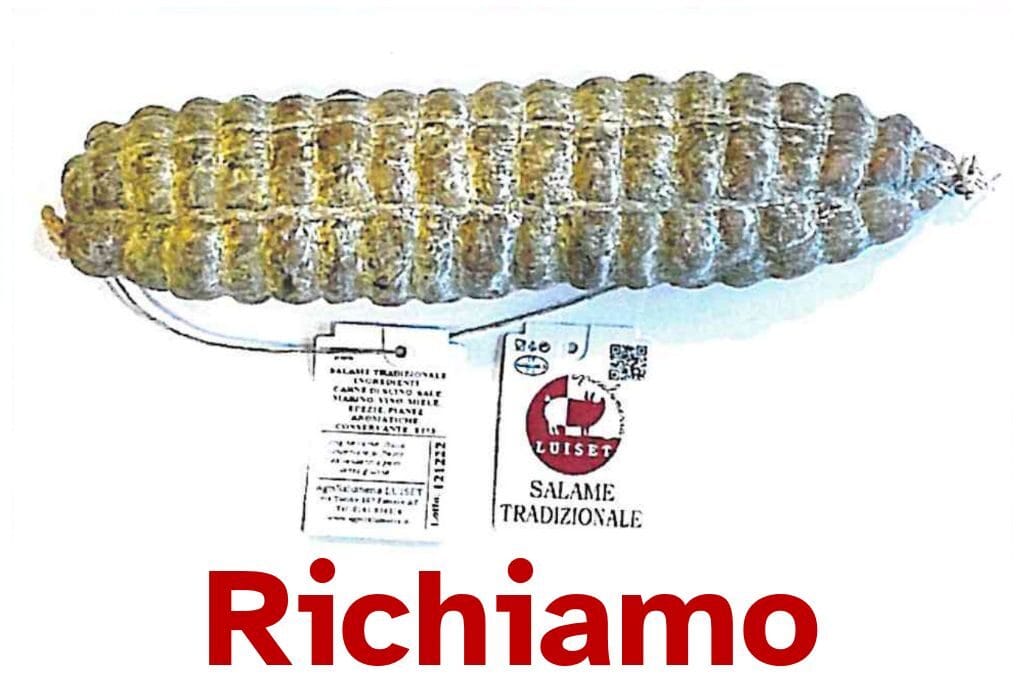 Salame richiamato