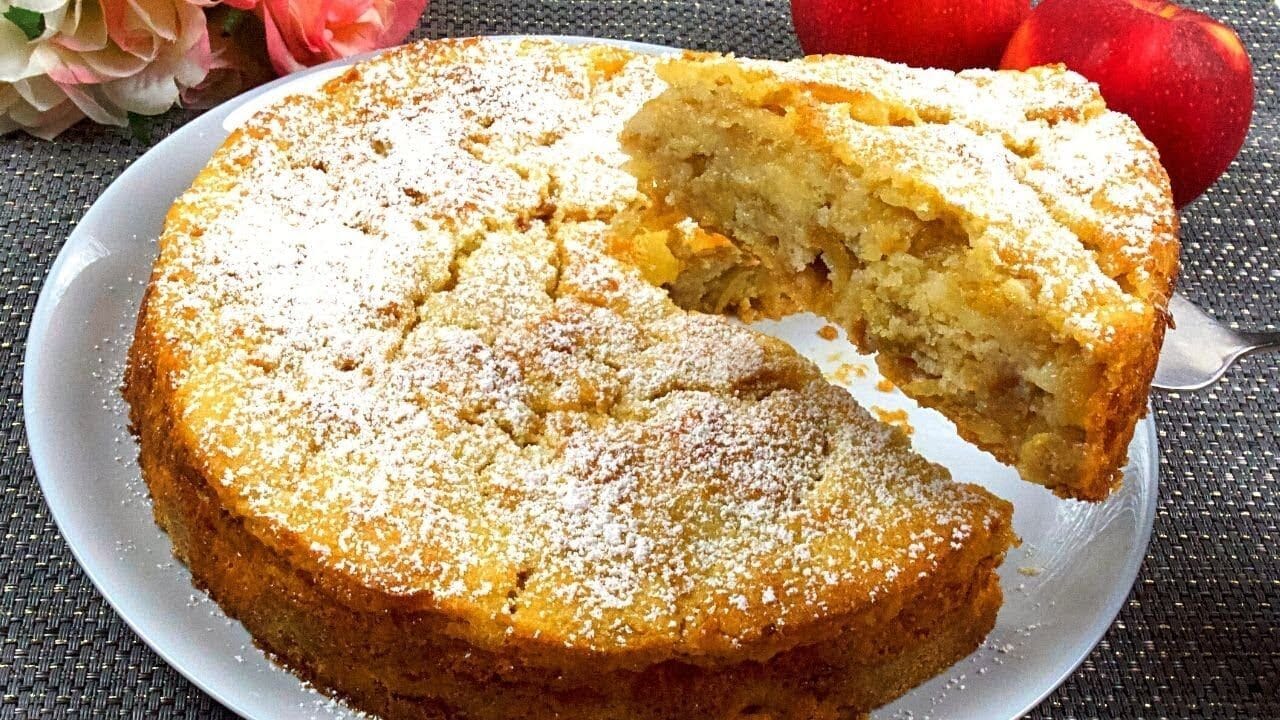 Torta di mele a strati