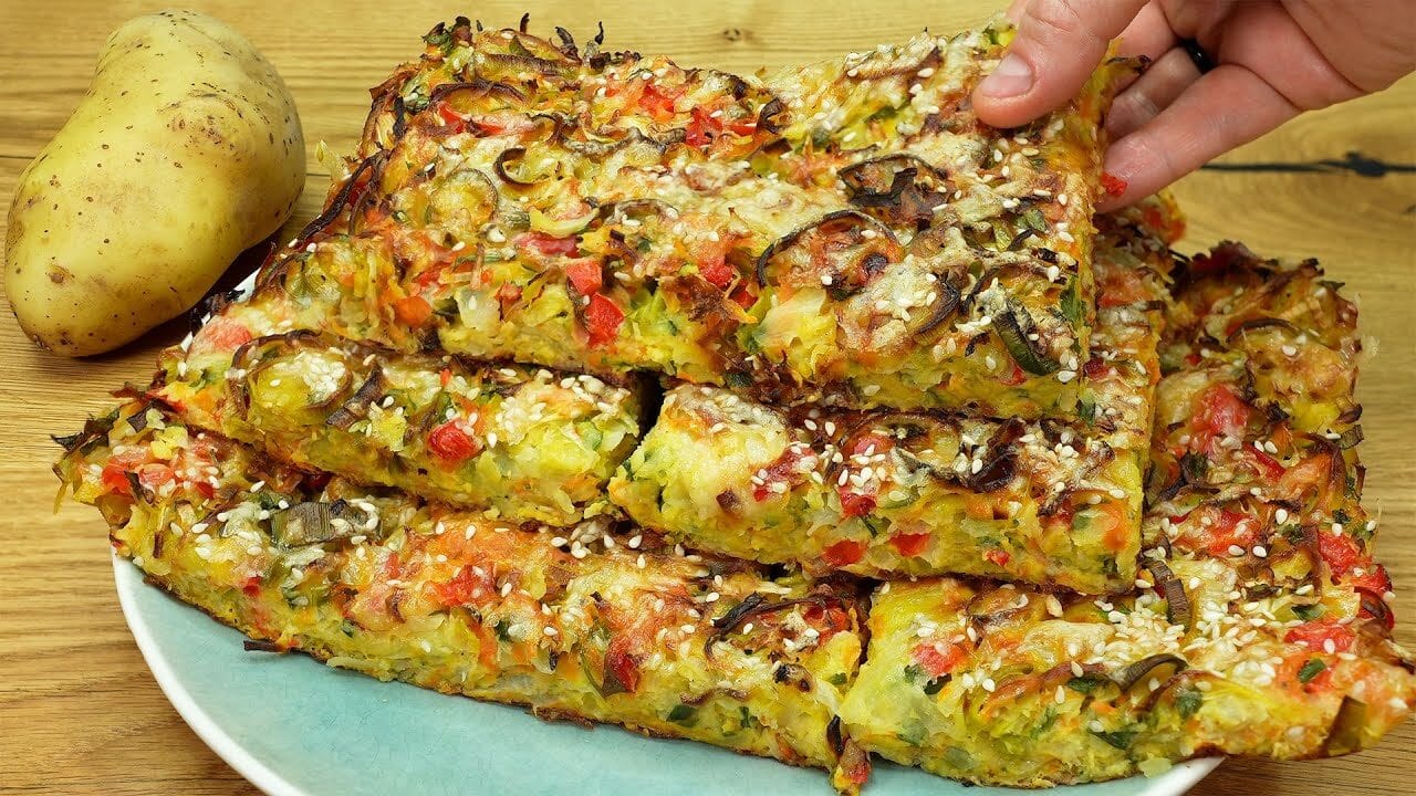 Schiacciata di cavolo e patate