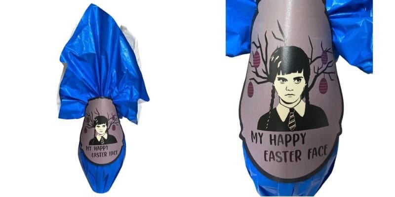 Uovo di Pasqua di Mercoledì Addams