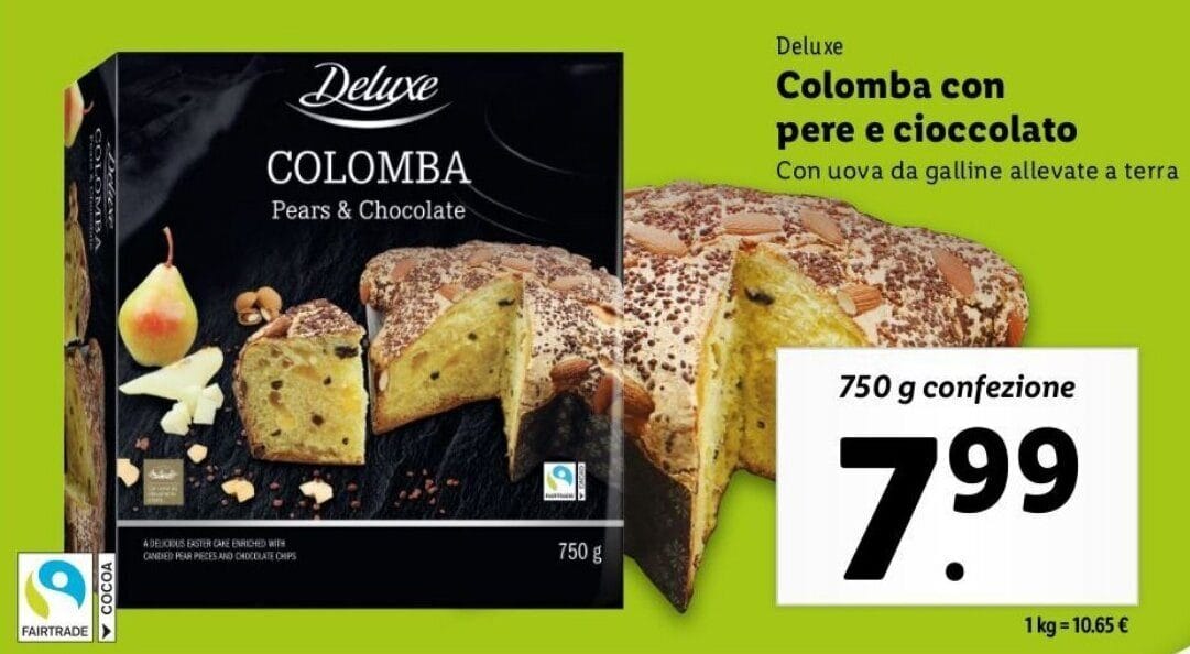 Colomba Deluxe Lidl