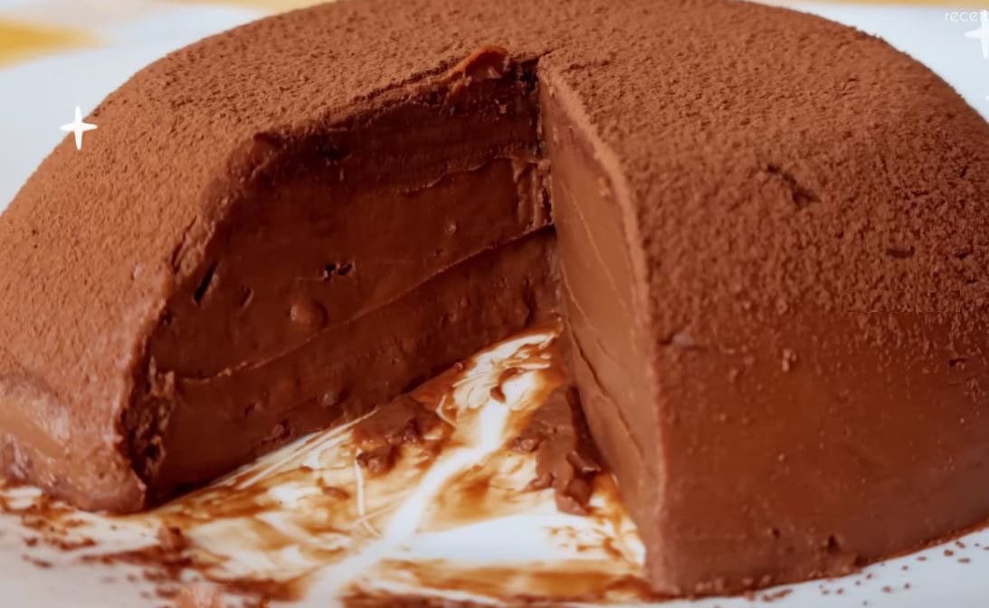 Dessert cremoso al cioccolato