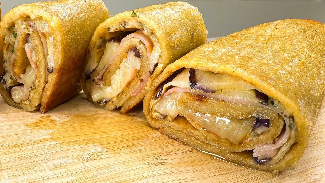 Rotolo di patate ripieno