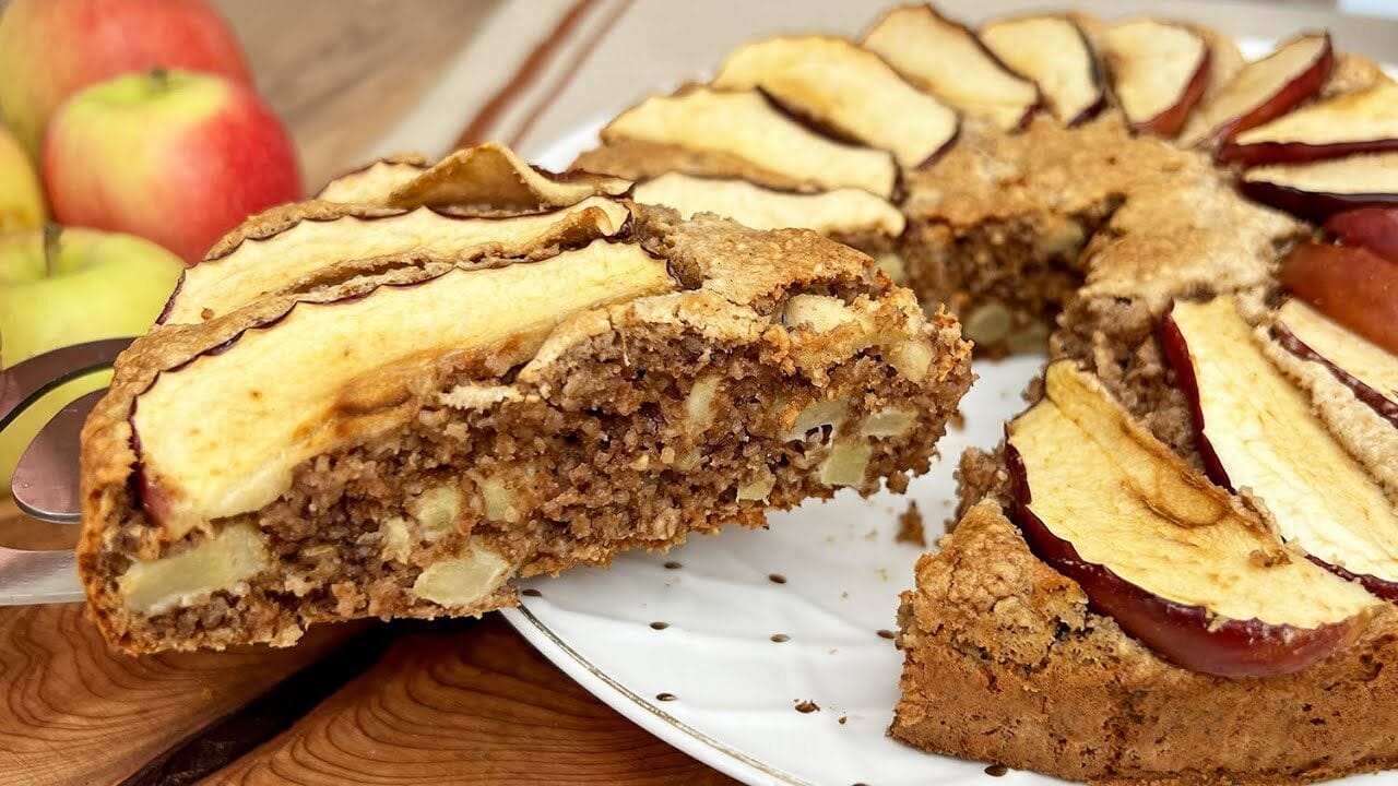 Torta di mele e noci