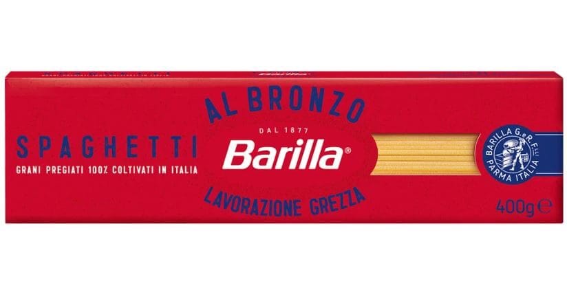 Barilla spaghetti al bronzo