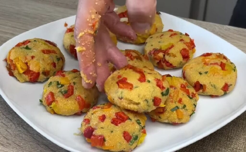 Non avevo mai preparato l’impasto così, queste polpette di peperoni sono buonissime | Solo 50 Kcal!