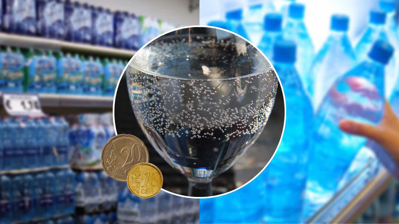 Acqua minerale, la migliore costa 30 centesimi!