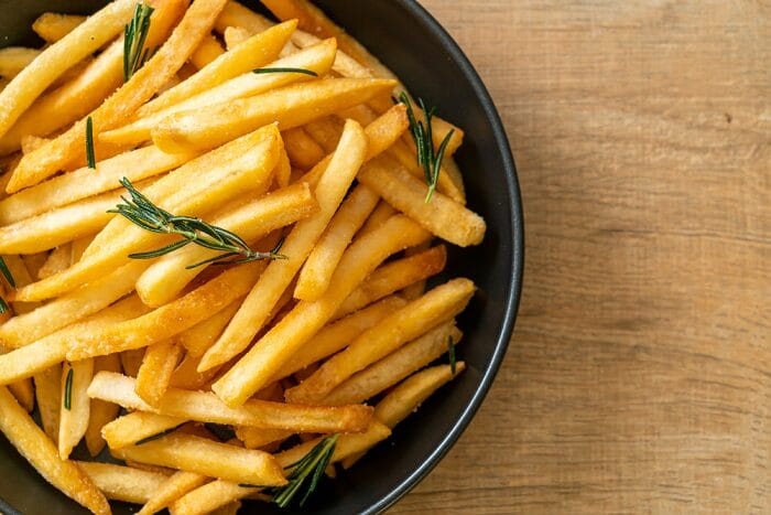 Patatine fritte croccanti