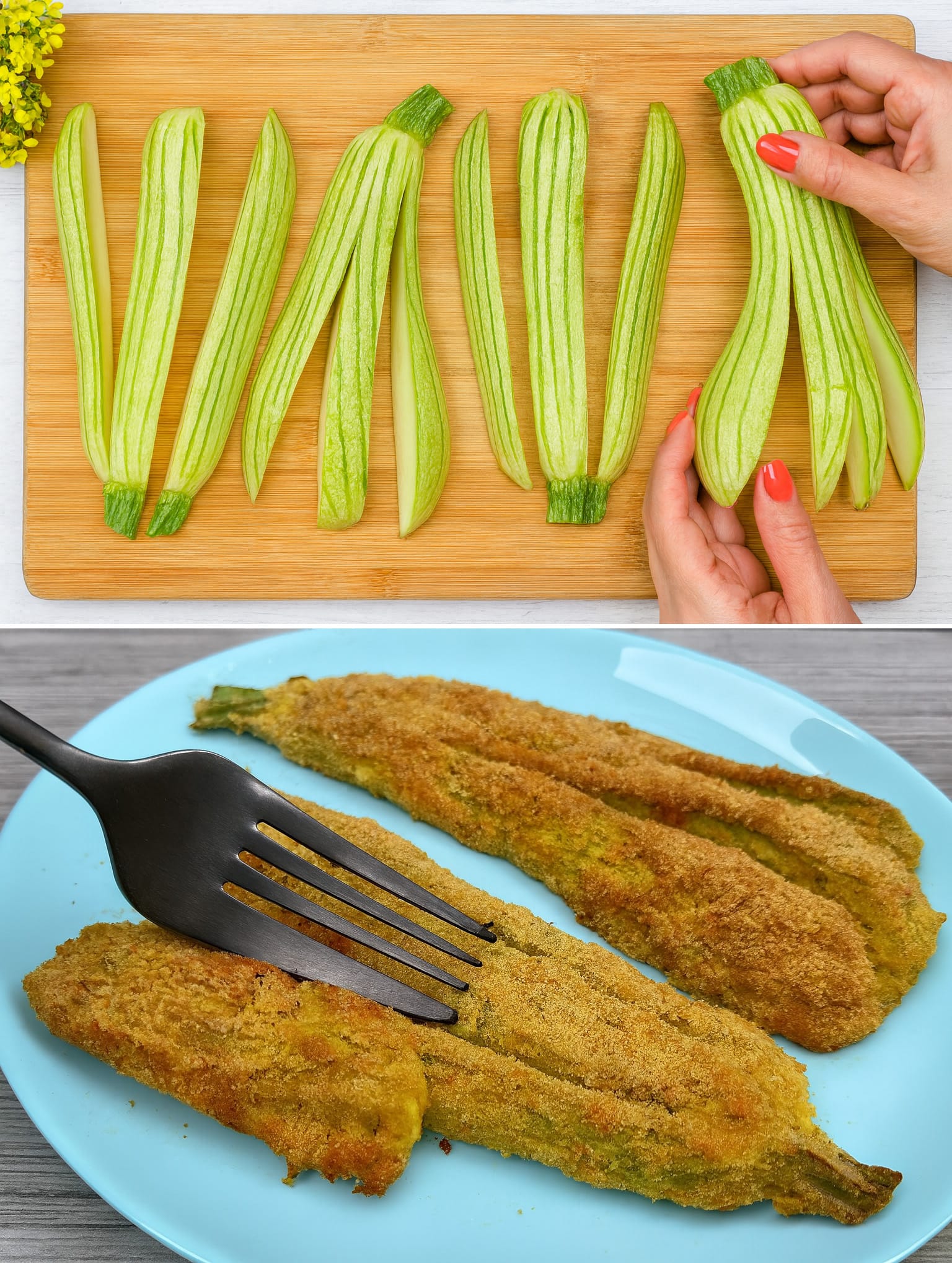 Zucchine gratinate al forno