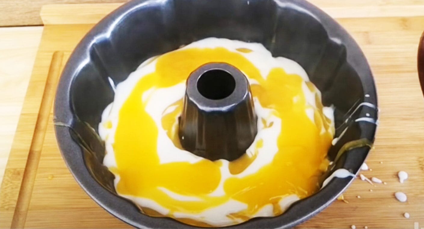 Dessert con latte e una sola arancia!