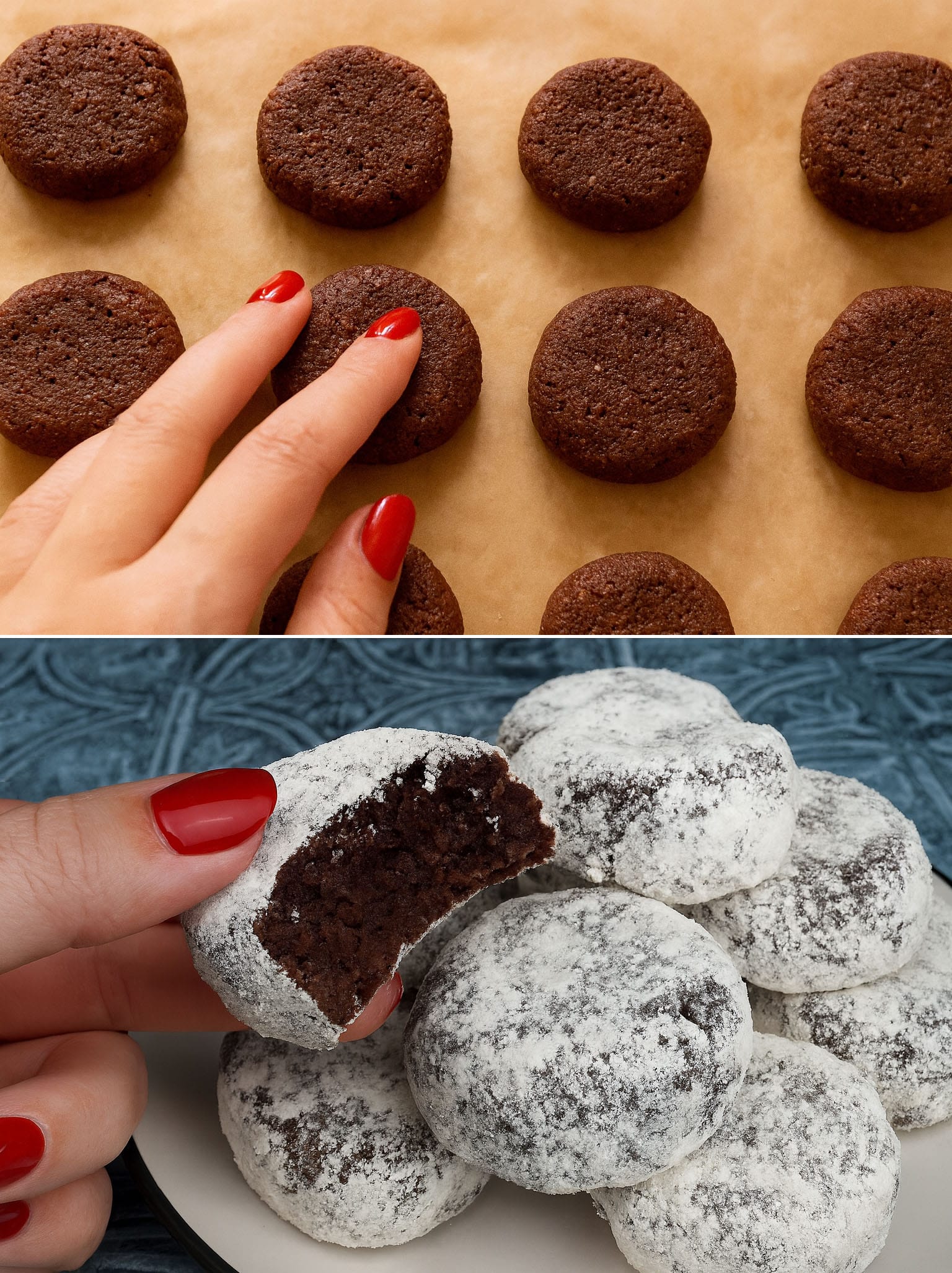Biscotti al cioccolato senza forno