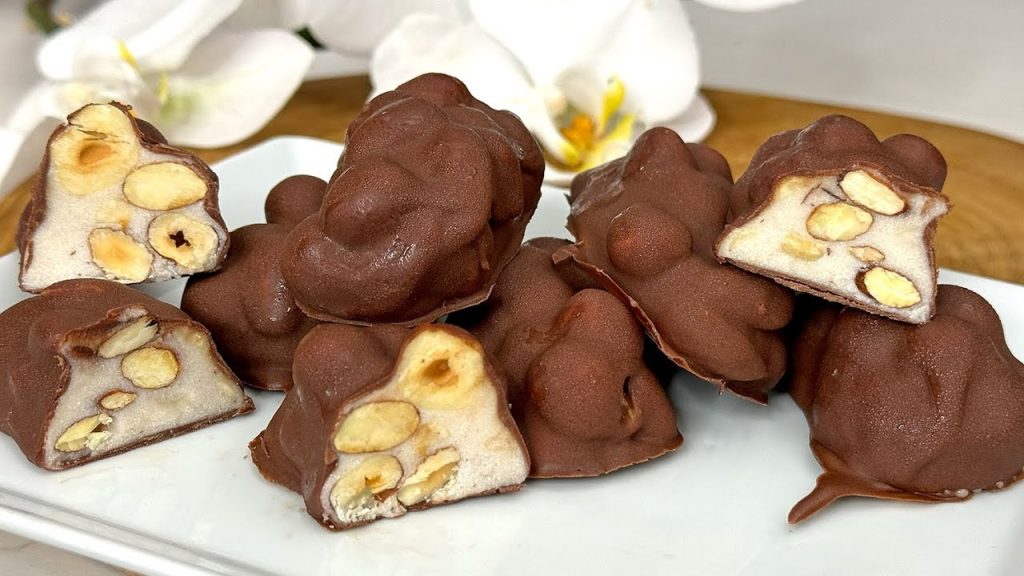 Noci, miele e cioccolato: questi dolcetti vanno sempre a ruba quando li preparo | A basso contenuto di zuccheri!