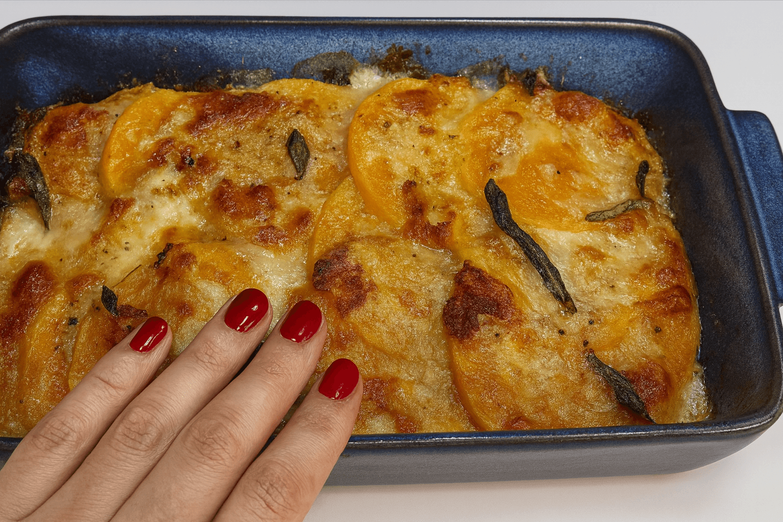 Zucca gratinata al forno