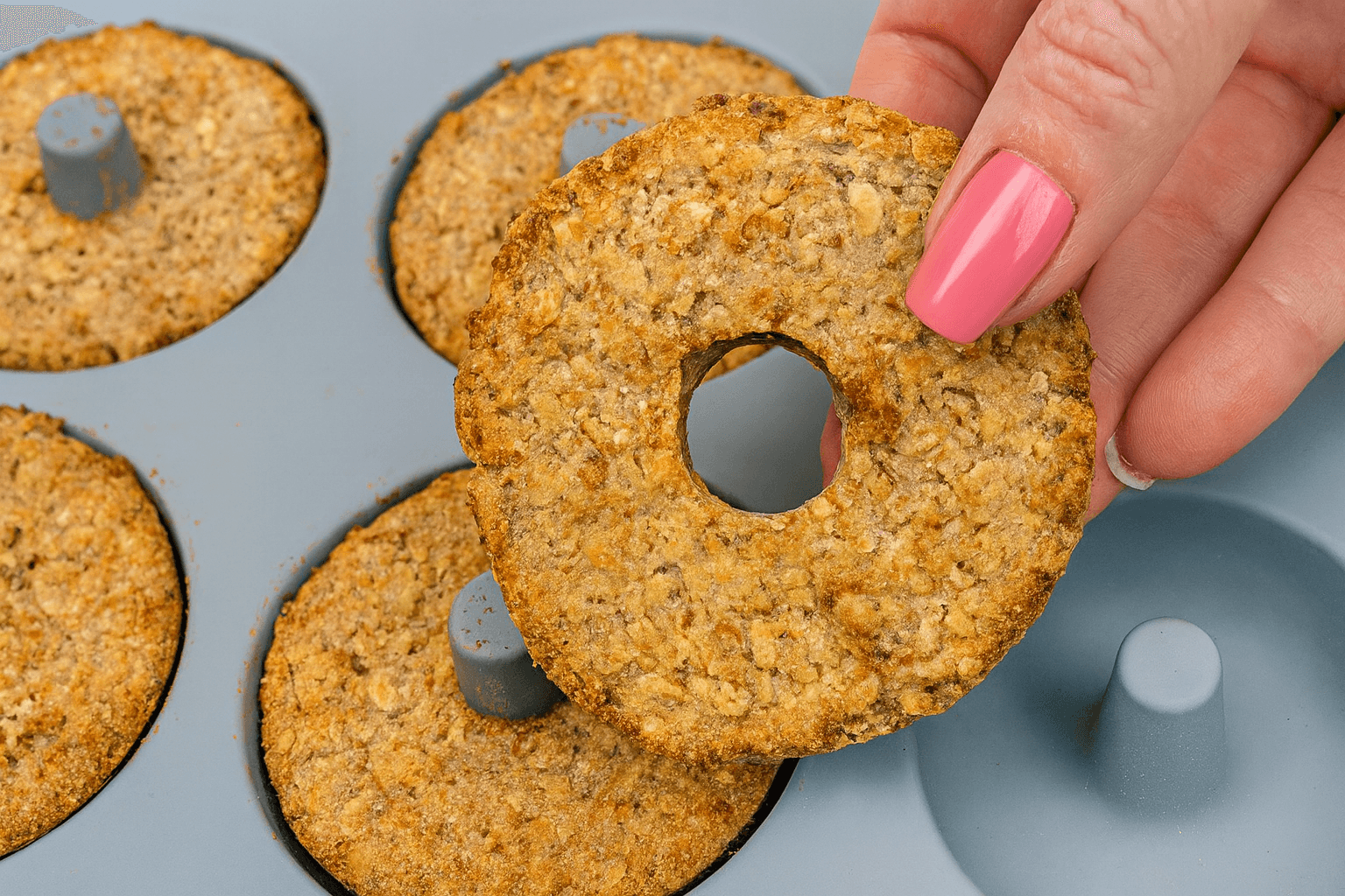 Biscotti di avena, mela e noci